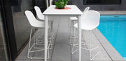 Palma 5pc Bar Setting - White